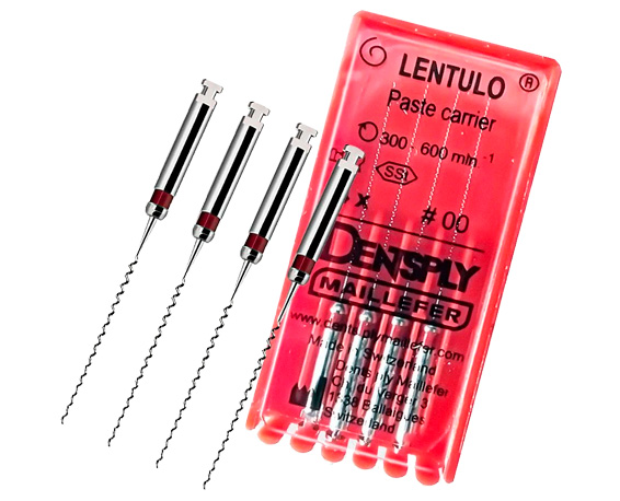 lentulo Лентуло каналонаполнитель машинный 1 25мм красный dentsply maillefer